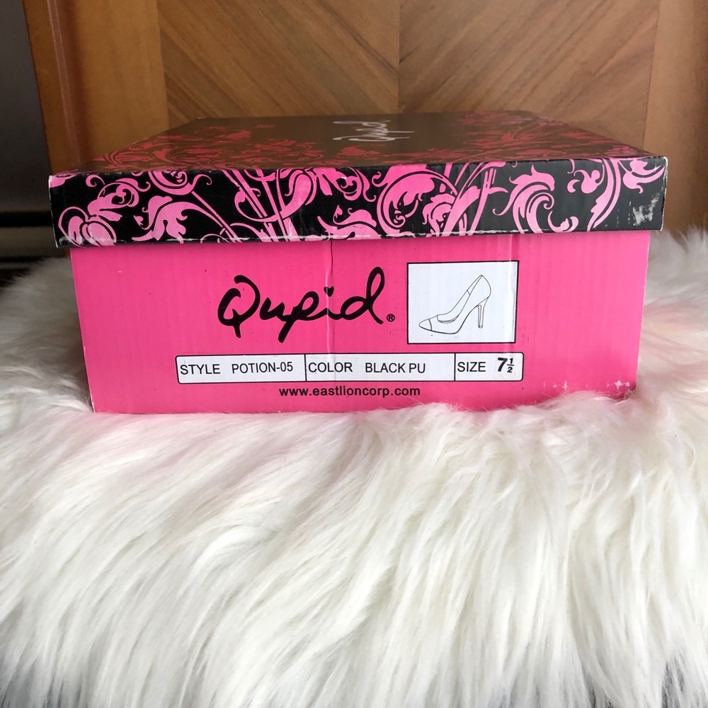 Qupid Potion Heels Black - Picture 6 of 6